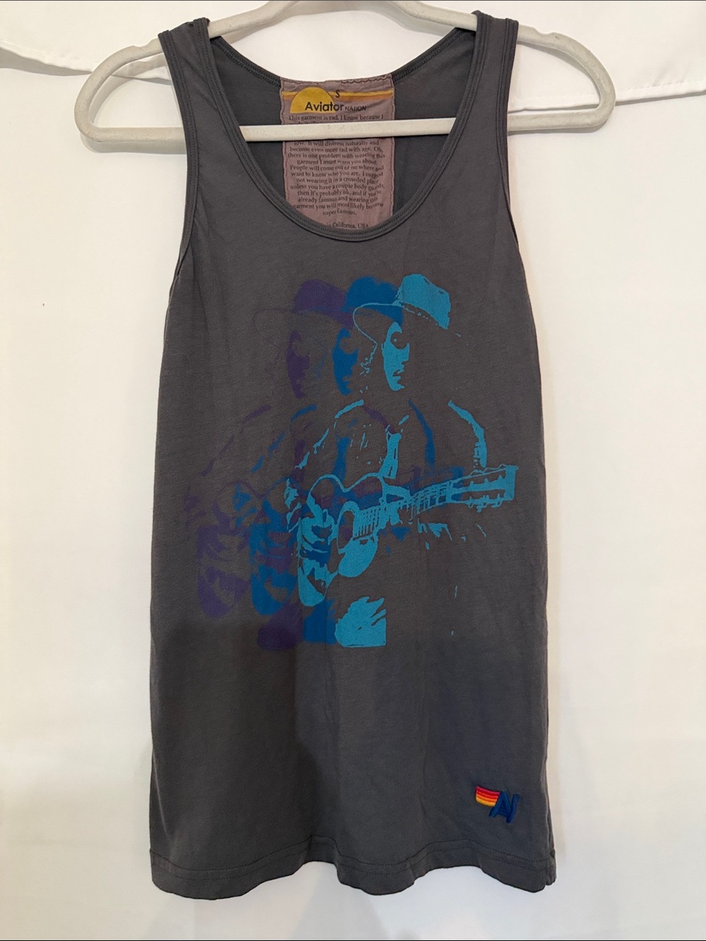 Aviator Nation Vintage John Meyer 2013 Tank Pristine Condition